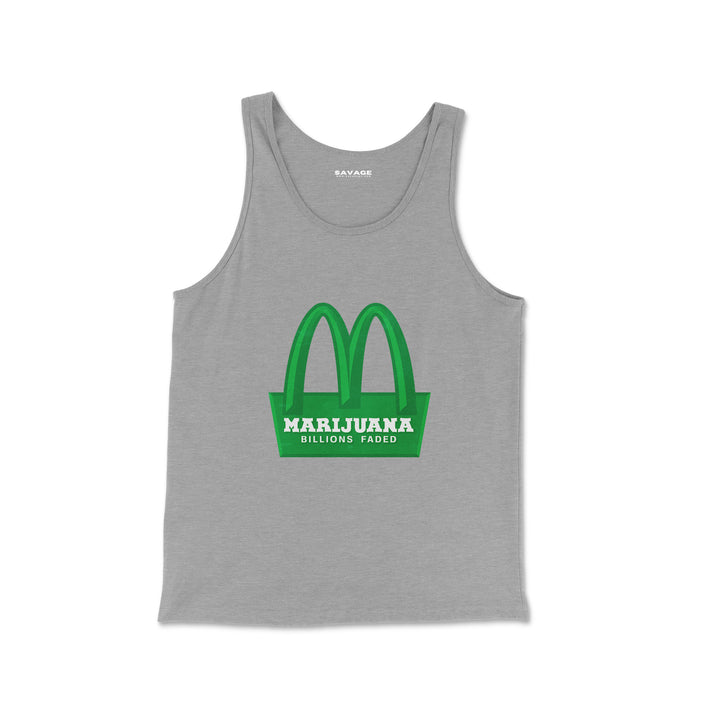 Marijuana Billions Faded Parody - Unisex Tank Top