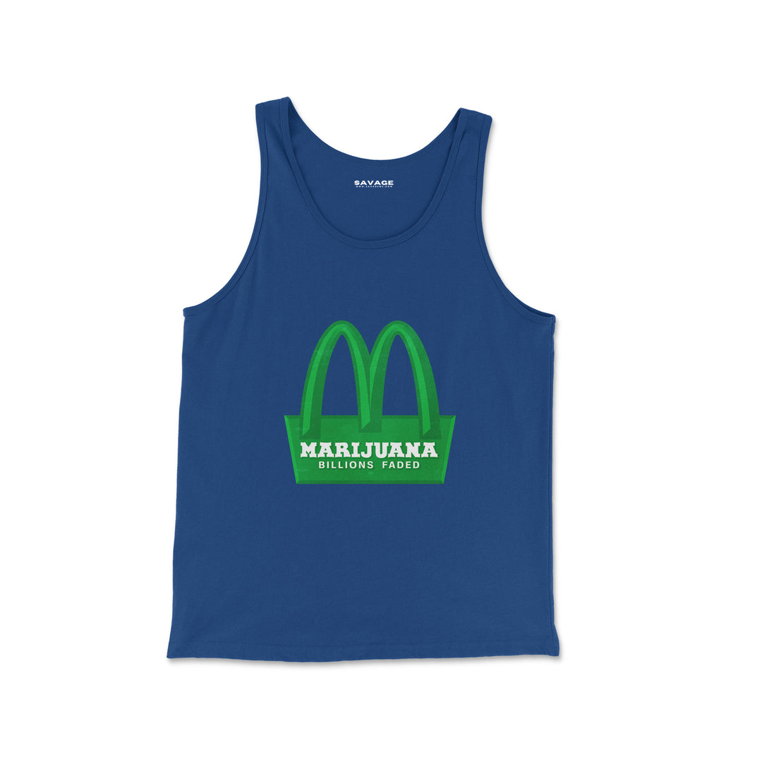 Marijuana Billions Faded Parody - Unisex Tank Top